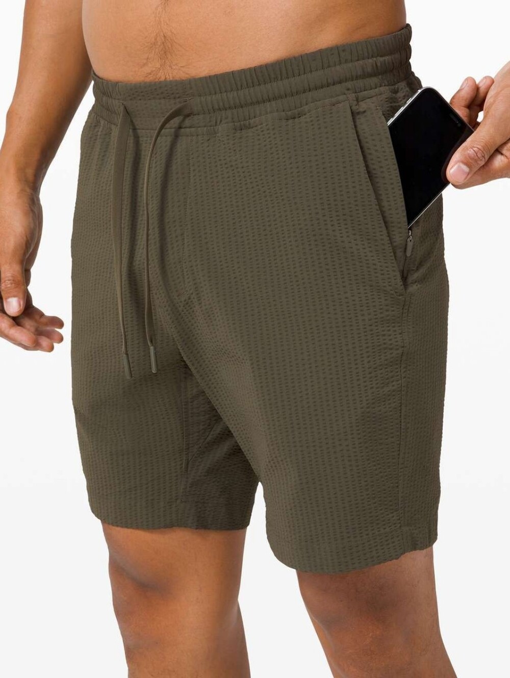 Lululemon Bowline Short 8" *SeersuckerDark Olive